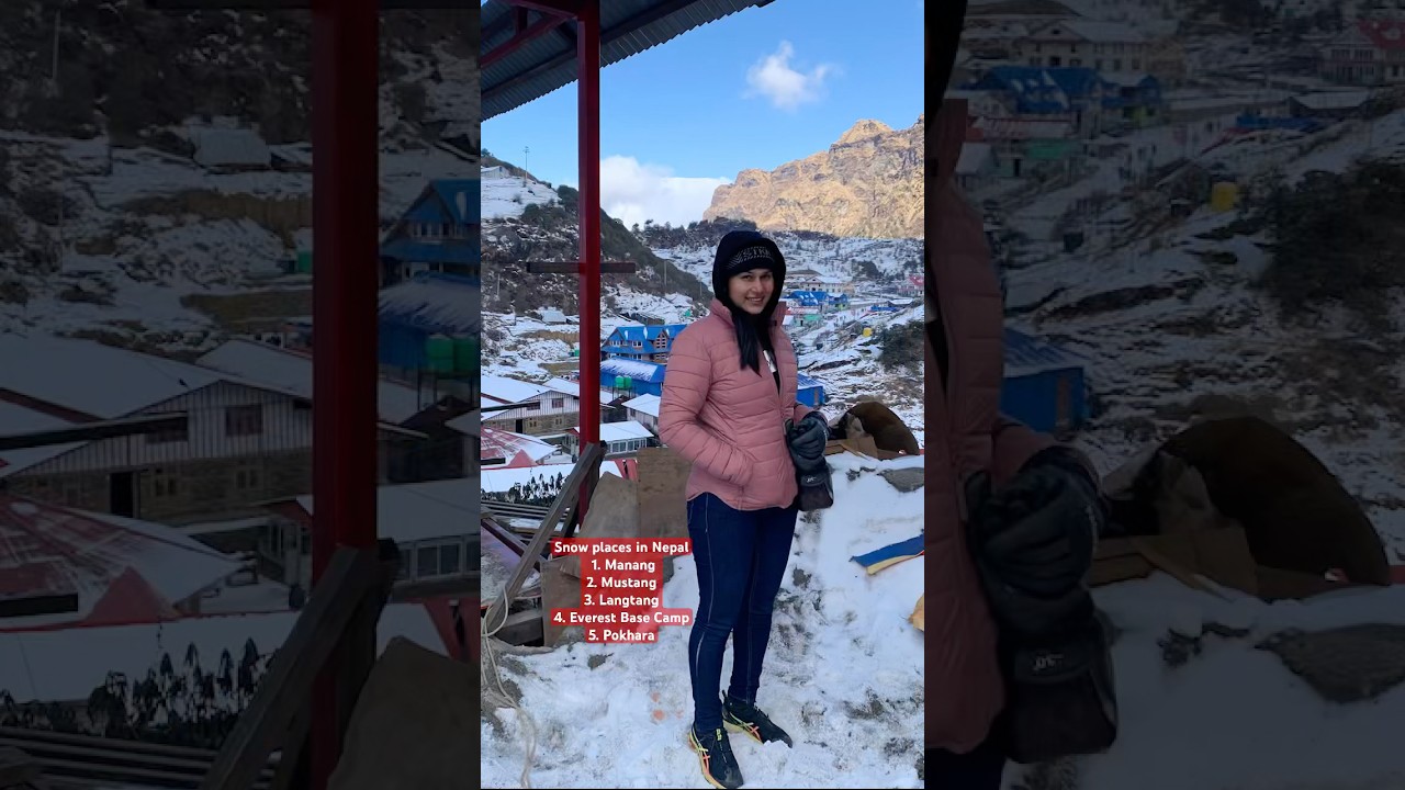 Nepal mein December mein barf padne wale jagah