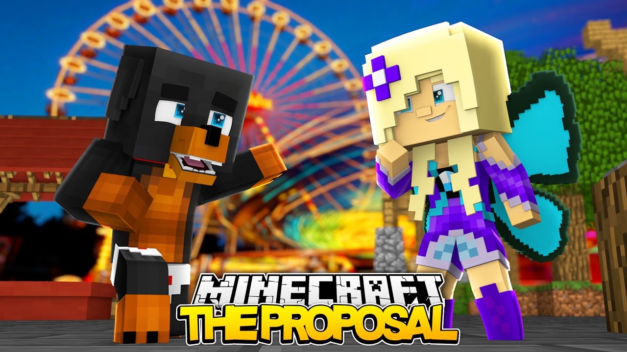 WILL YOU MARRY ME BABY ANGEL - Minecraft - Little Baby Max