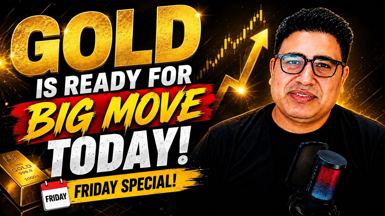 Gold में आज आएगा बड़ा Breakout? Next Big Move |Gold Market Analysis Today | Chart Geometry