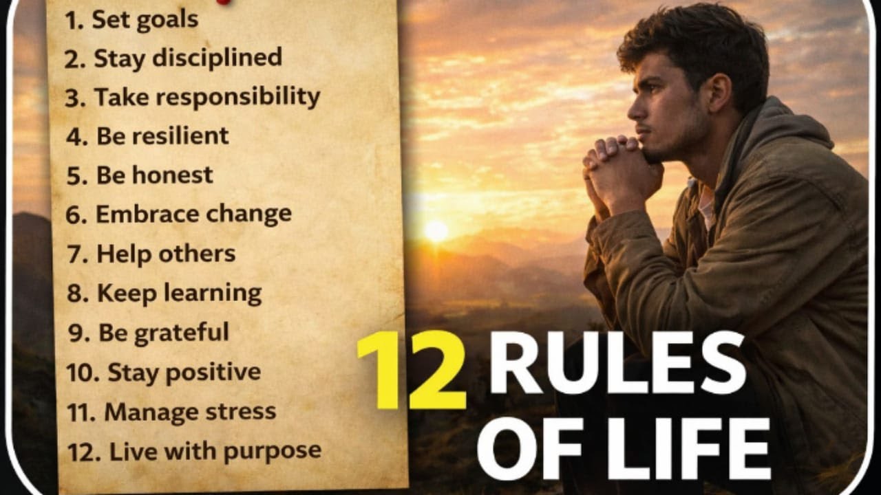 12 Rules for Life | Jordan B. Peterson (Life-Changing Principles) nepali motivational video