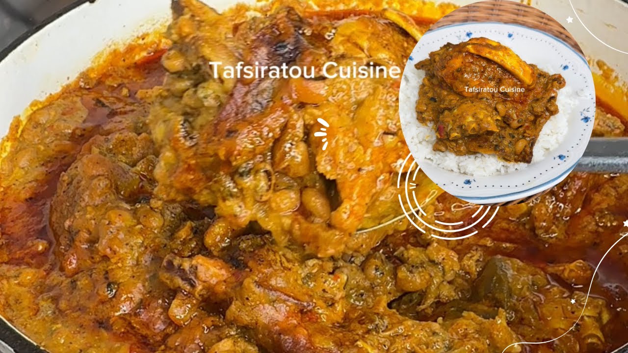 délicieuse sauce d'haricot bien pimentée
