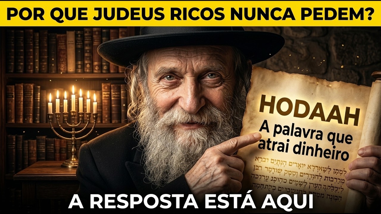 A ÚNICA Oração Que Atrai Dinheiro — Judeus Nunca Pedem, Sempre Fazem ISSO | Cabala