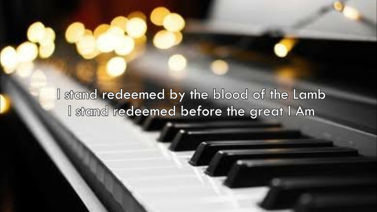 I Stand Redeemed / Minus One with lyrics