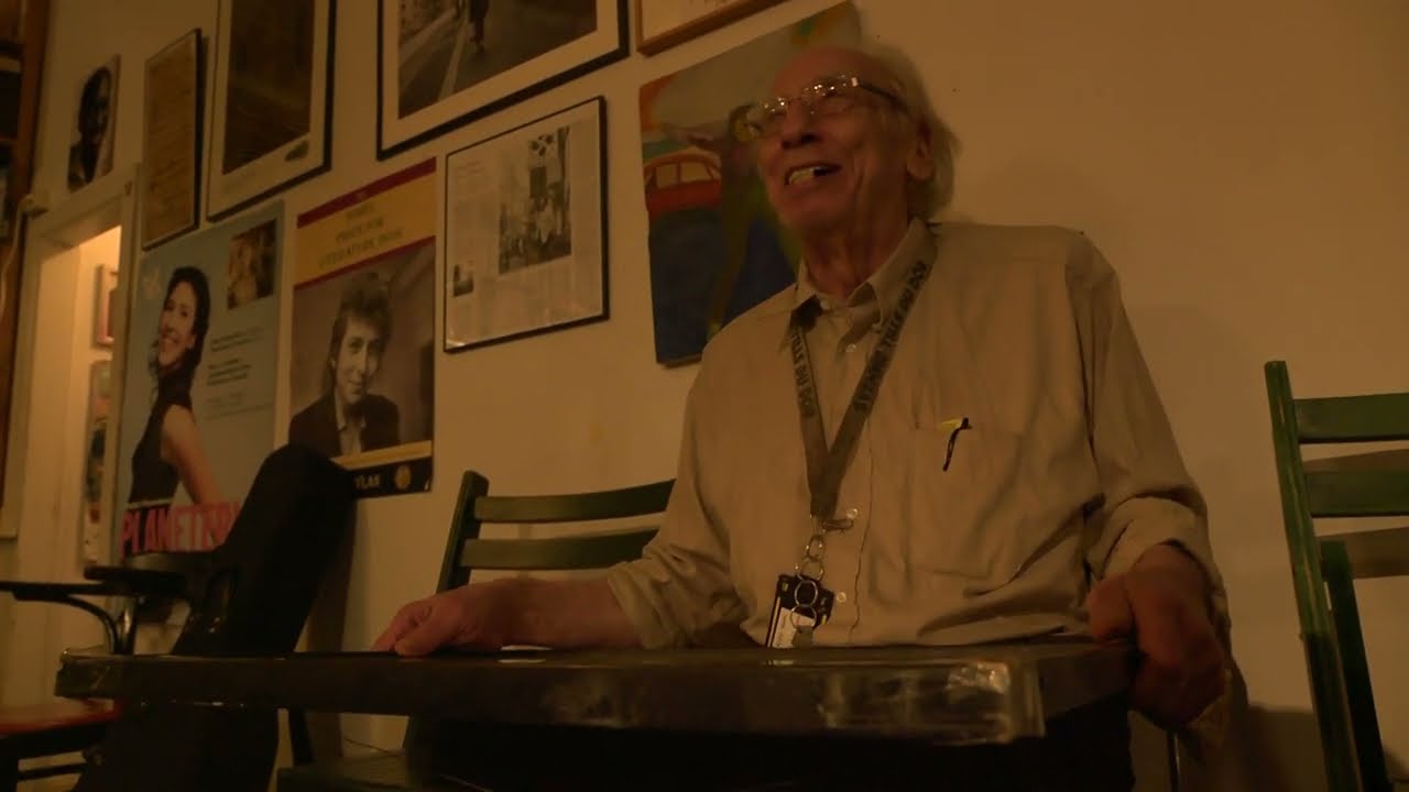 Izzy Young Reads Father Death Blues (Ginsberg) At The Folklore Center Stockholm 2017