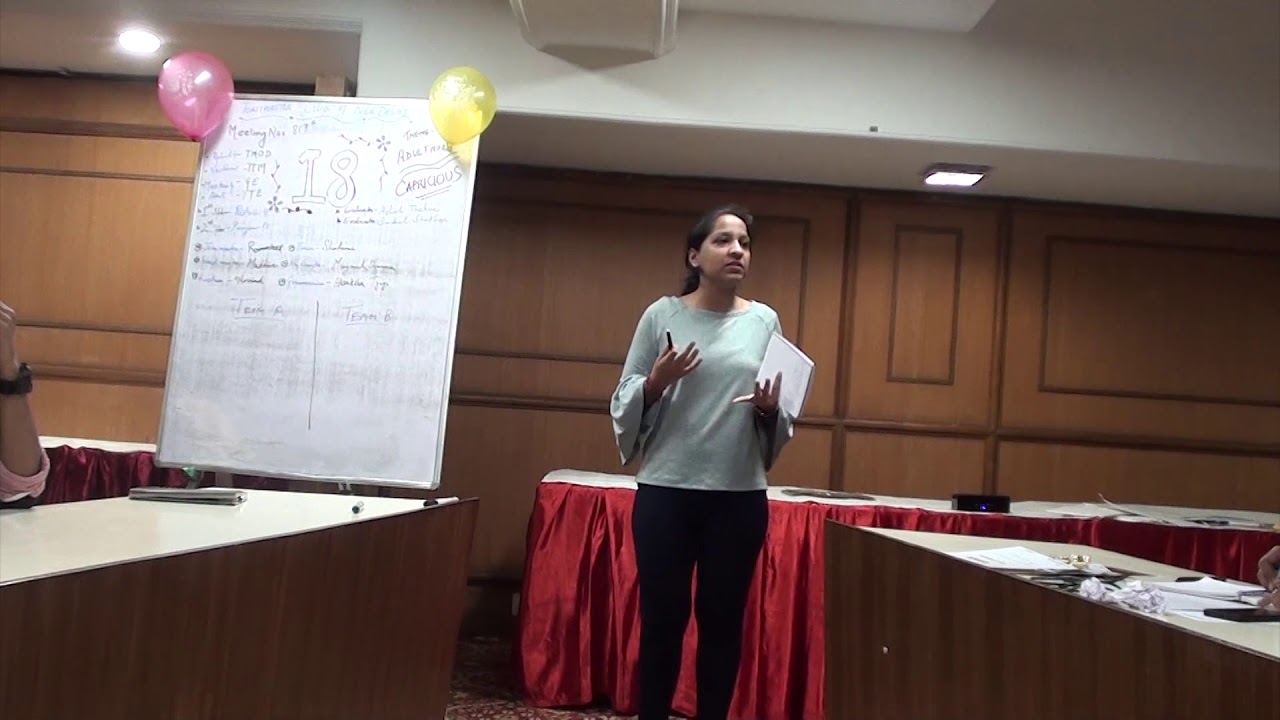 Role Player | General Evaluator | Muskaan | 819th meeting