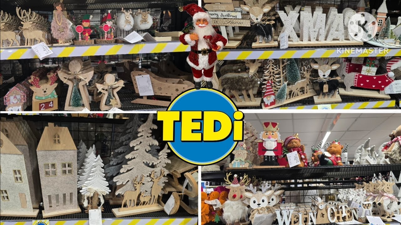 TEDI WEIHNACHTSDEKO 2025 🎄 WUNDERSCH&Ouml;NE NEUHEITEN & MUST HAVES!