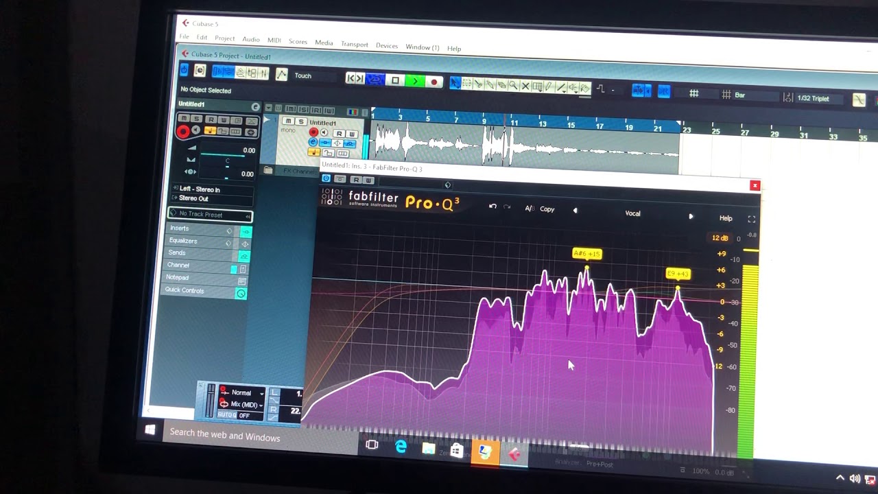 Vocal mixing in Cubase “Amharic “