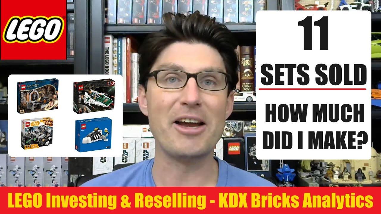 I SOLD 11 Retired & GWP LEGO Sets - Here's how much I made on my investment. Star Wars, Ideas, HP