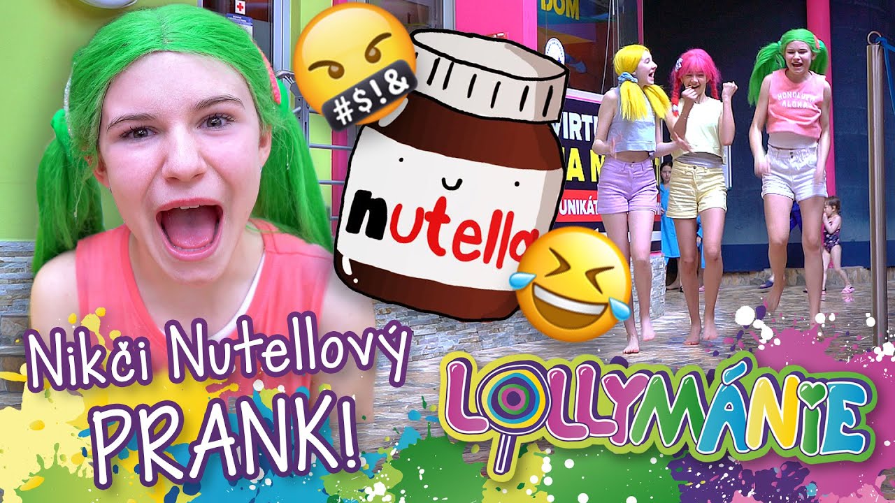 LOLLYMÁNIE - Nikča nás podvedla!😡 Sní Nutellu za 2 minuty?😮