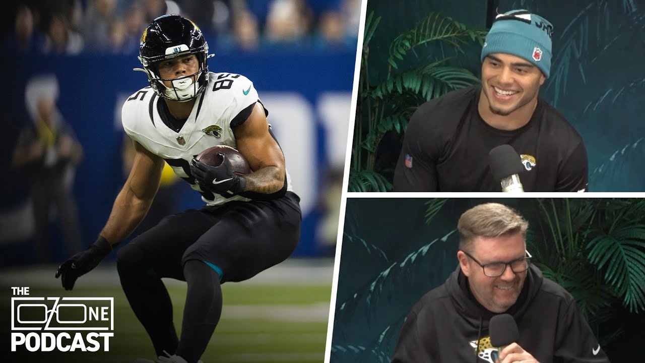 Brenton Strange on His Versatility & Being a Competitor | The O-Zone Podcast | Jacksonville Jaguars