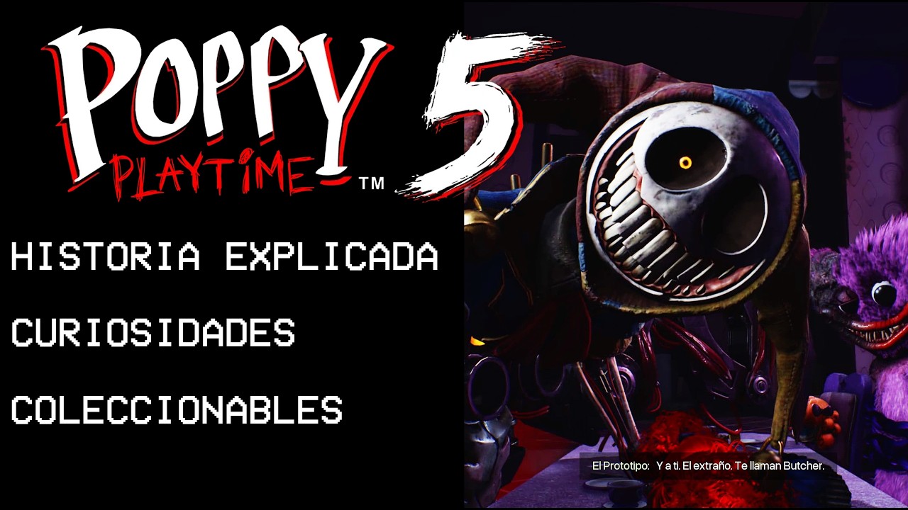 POPPY PLAYTIME 5 HISTORIA EXPLICADA, CURIOSIDADES y COLECCIONABLES!