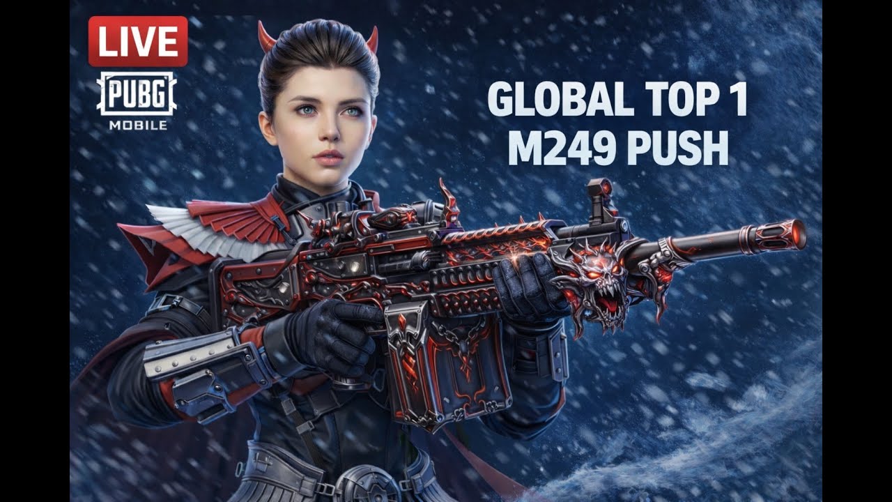 M249 GLOBAL TOP 1🔴 Intense Action!
