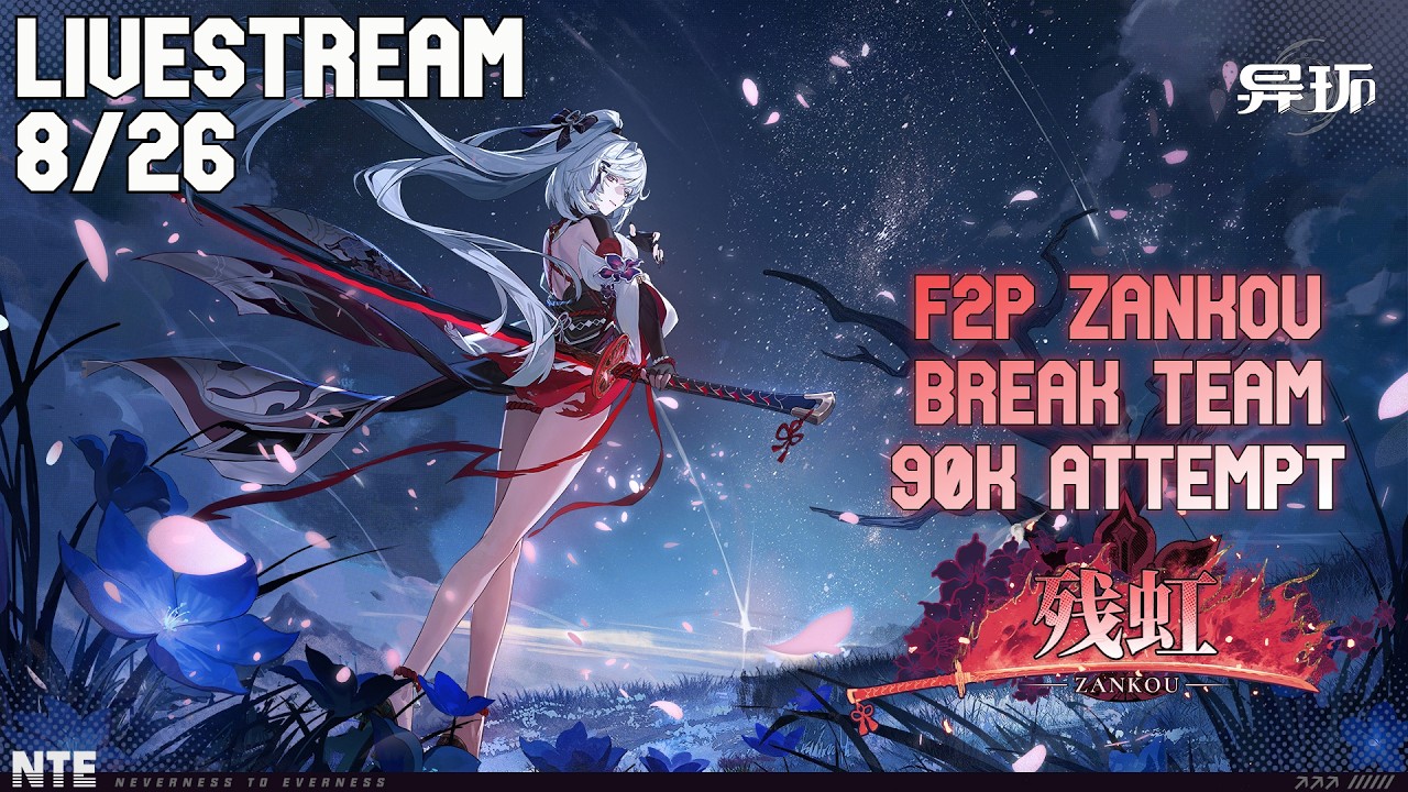 🔴F2P ZANKOU BREAK TEAM HUNTER CRUCIBLE ATTEMPTS🔴QUICK TOF AND CN NTE FIRST🔴DNA🔴NIKKE🔴UNBOXINGS🔴