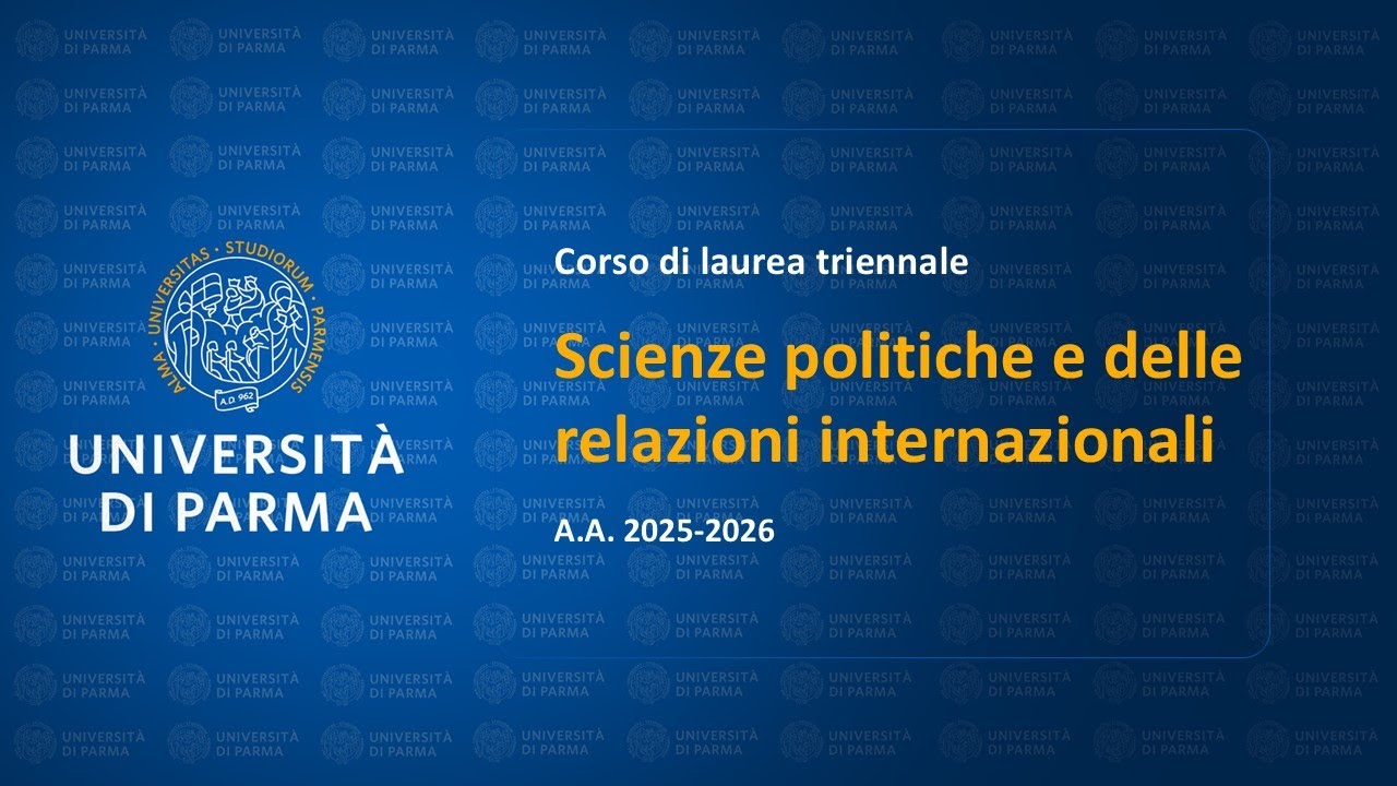 Corso di laurea triennale in 