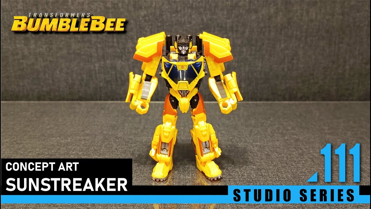 Обзор Concept Art Sunstreaker Deluxe class Studio Series Музей Р-ТФ