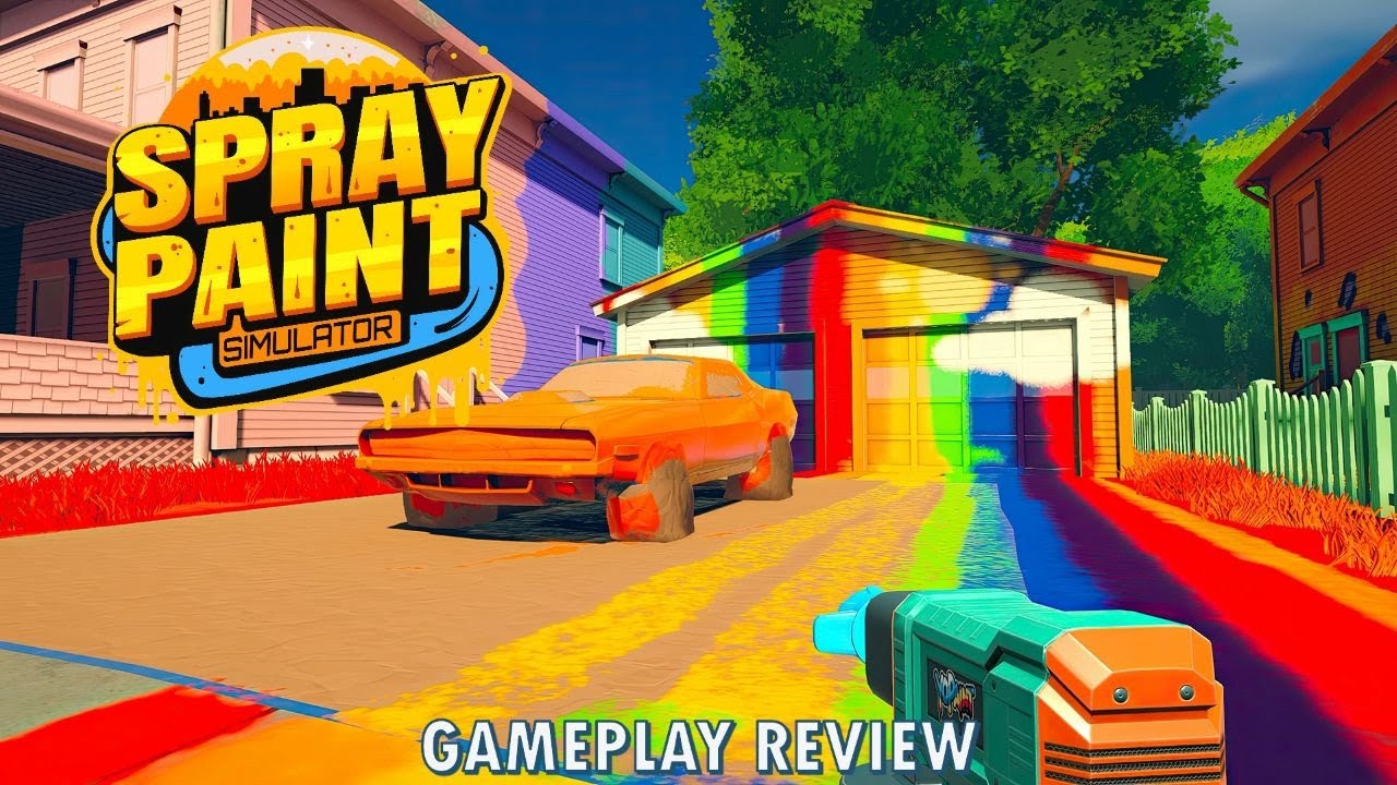 Spray Paint Simulator - Gameplay Review [Game Pass] [No Commentary]