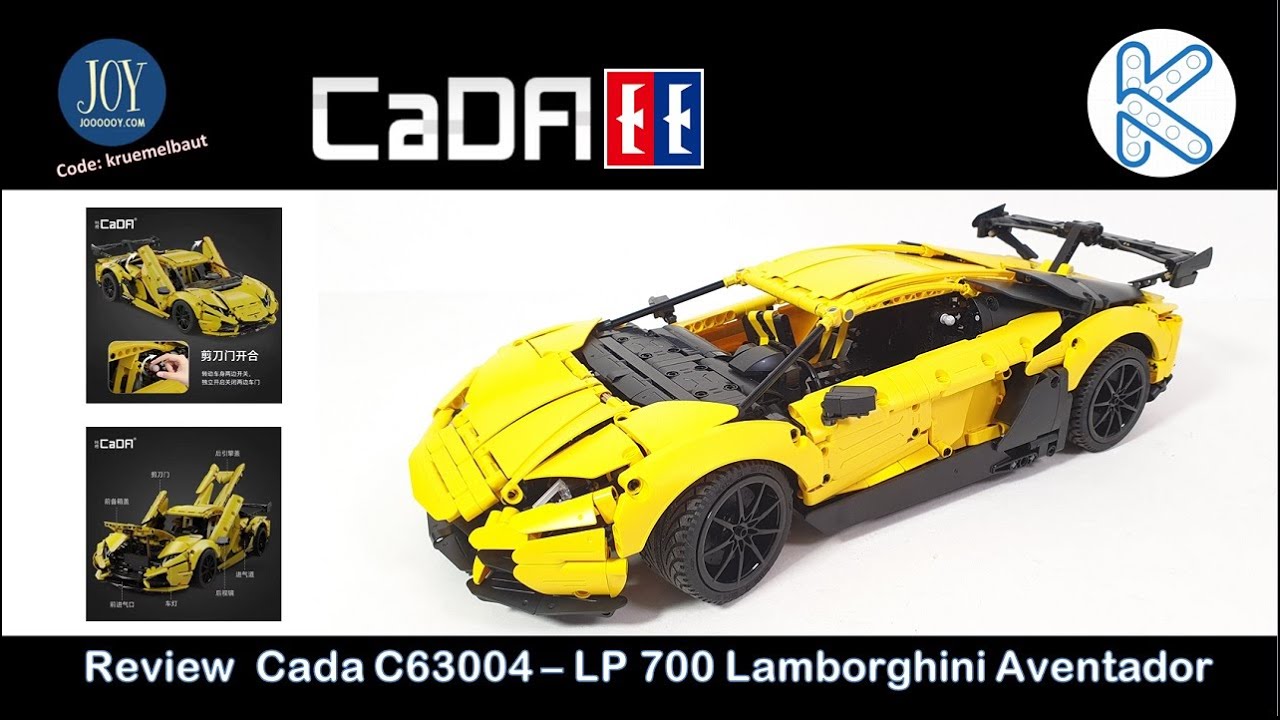 Bald neue Power Functions? Mehr als nur ein neues Auto! Review Cada C63004 Lamborghini Aventador