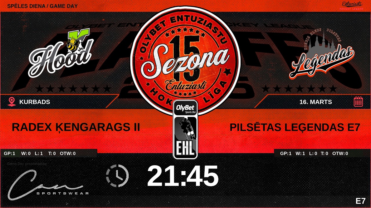 2026 03 16 | RADEX ĶENGARAGS II (KNG) - PILSĒTAS LEĢENDAS E7 (PL7) | E7