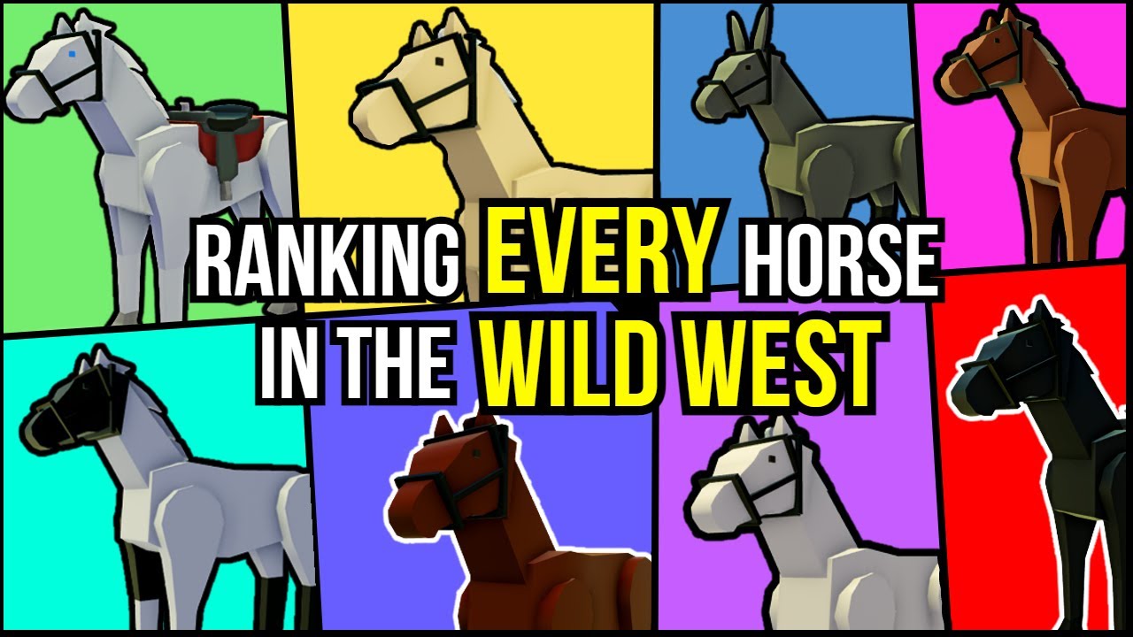 Reviewing EVERY Horse In The WILD WEST