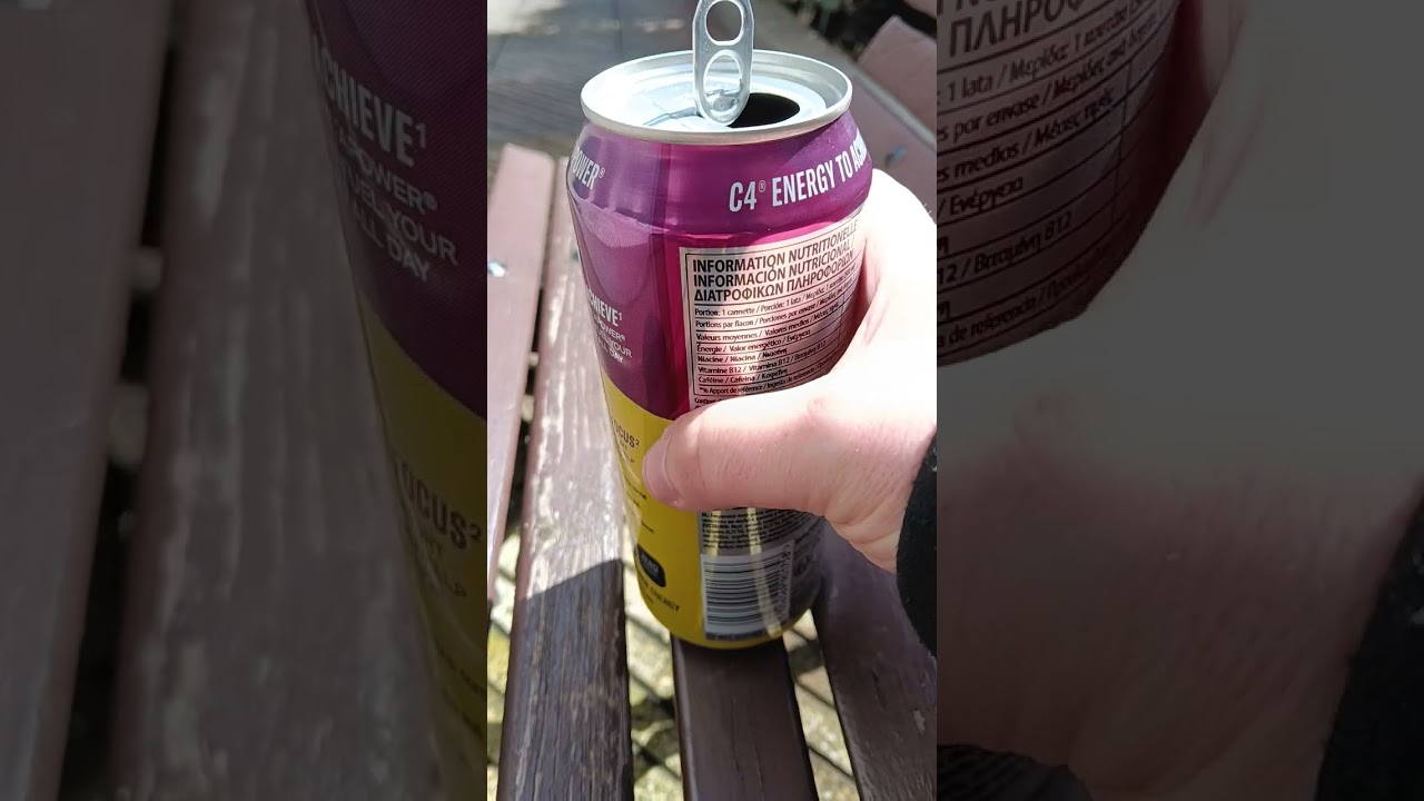 C4 Performance Energy Zero Sugars Flavor Test