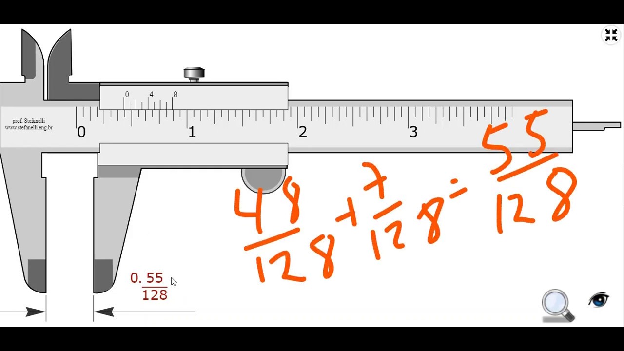 Vernier resolución 1/128