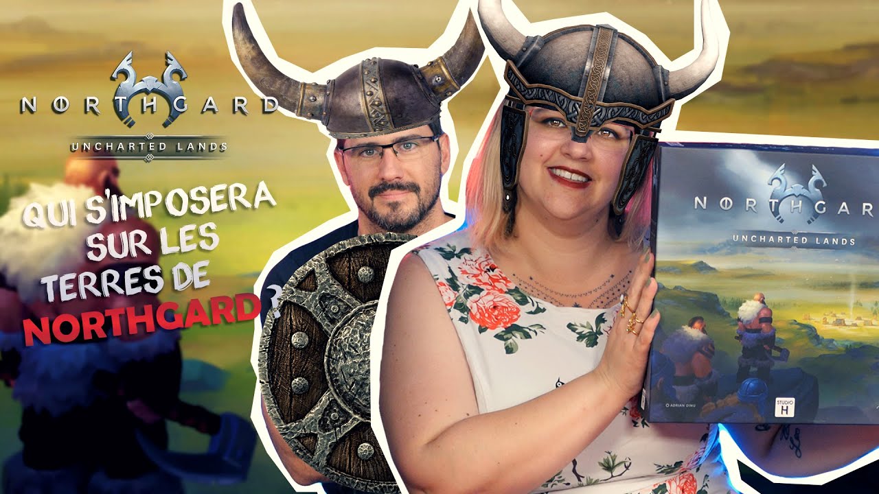 [Règles & Partie] NORTHGARD UNCHARTED LANDS | 2 joueurs | Studio H | VOD Live