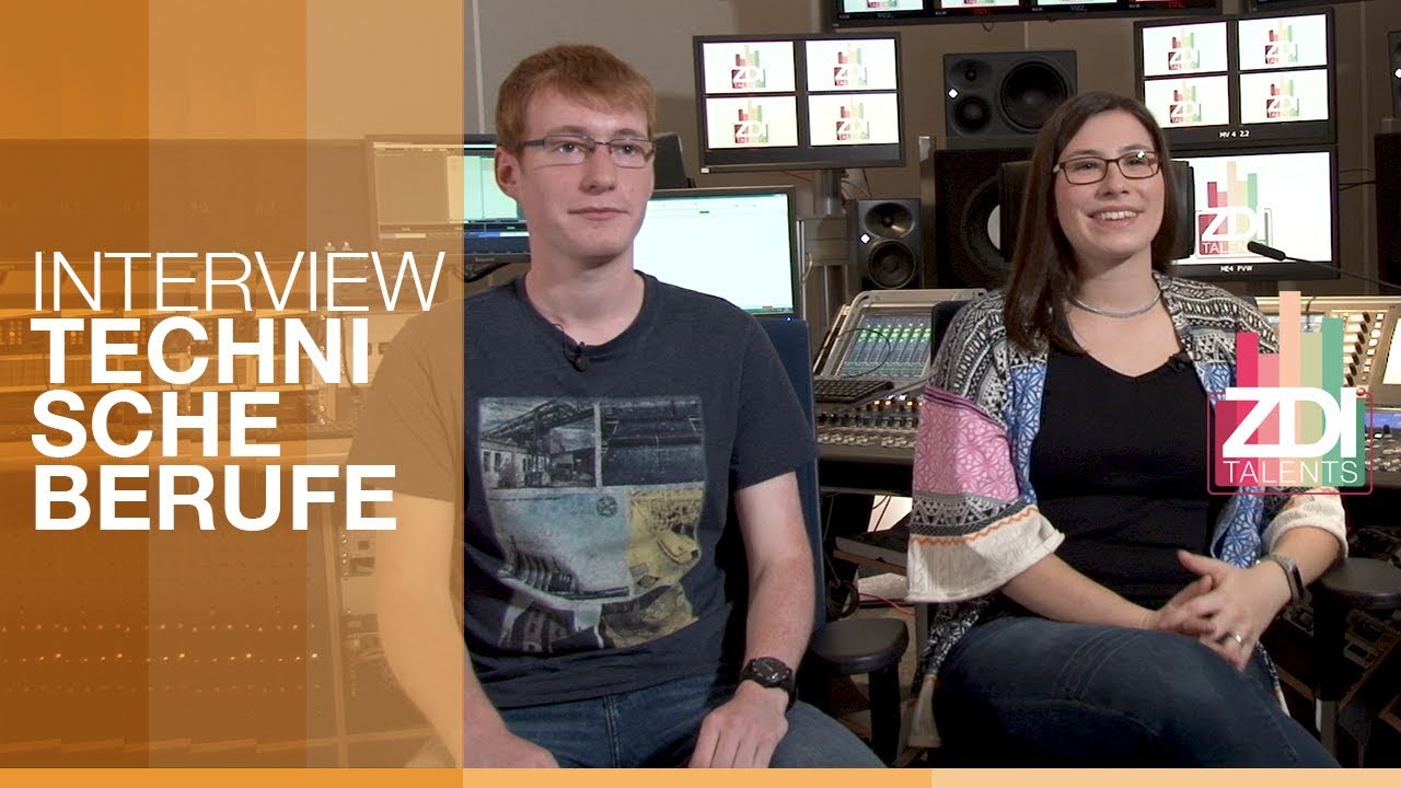 So ist die technische Ausbildung | How to: ZDF | ZDI talents
