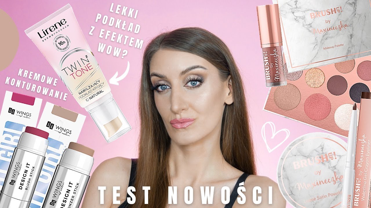 BRUSH UP! by MAXINECZKA, AA IT GIRL, podkład LIRENE TONE 2 SKIN - czy jest tu coś interesującego? 🤔
