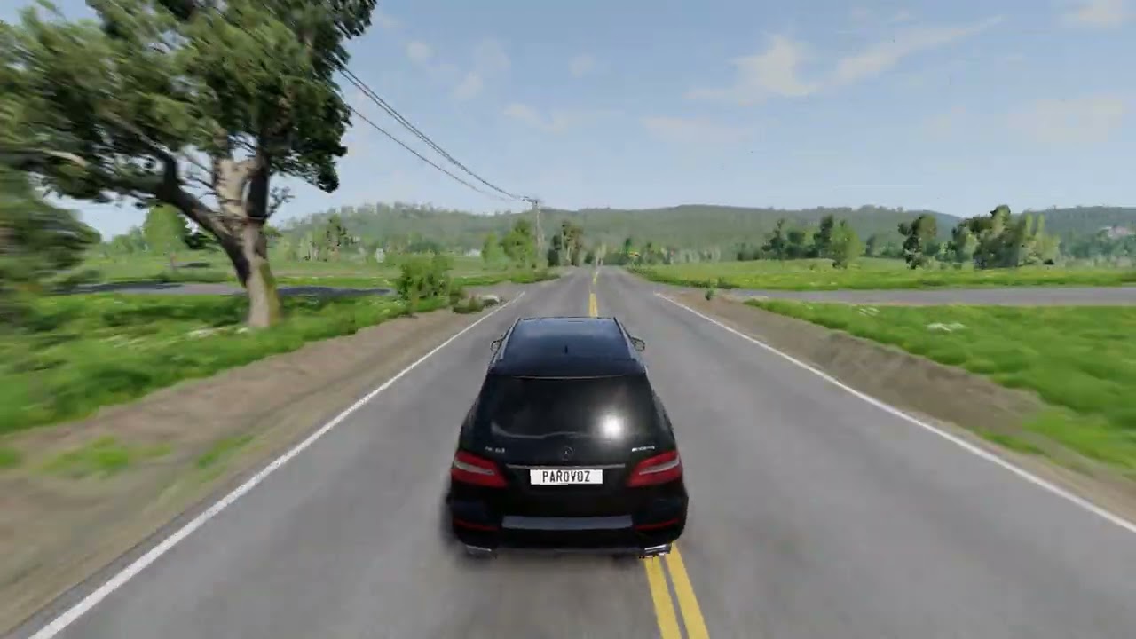 BeamNG drive Mercedes ML63 W166