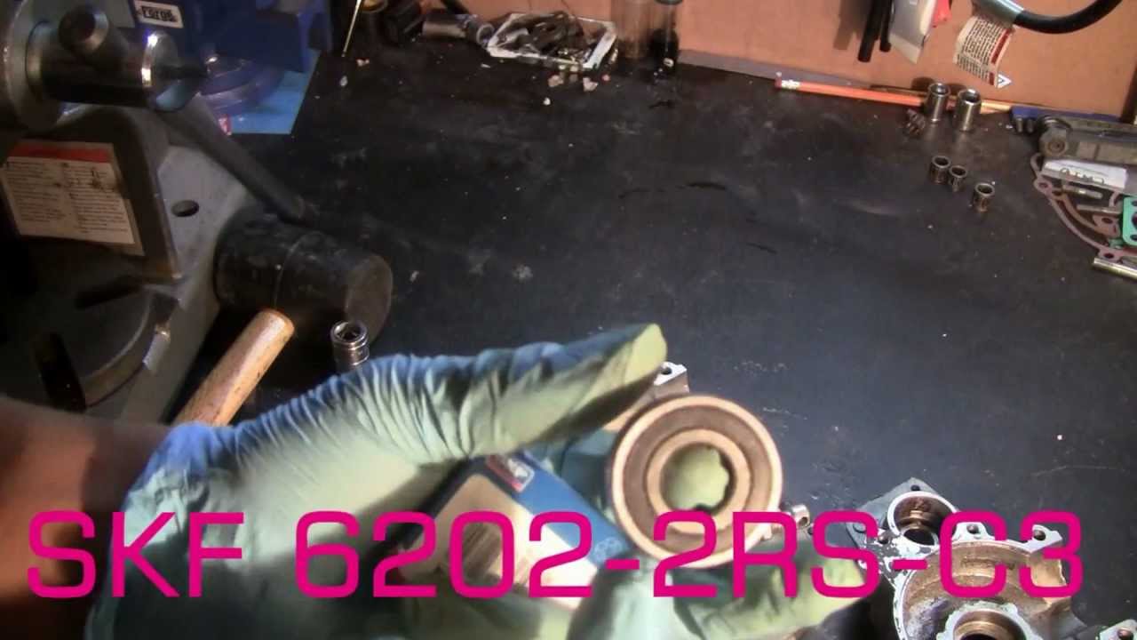 Changing the main bearings of your Motorized bicycle engine