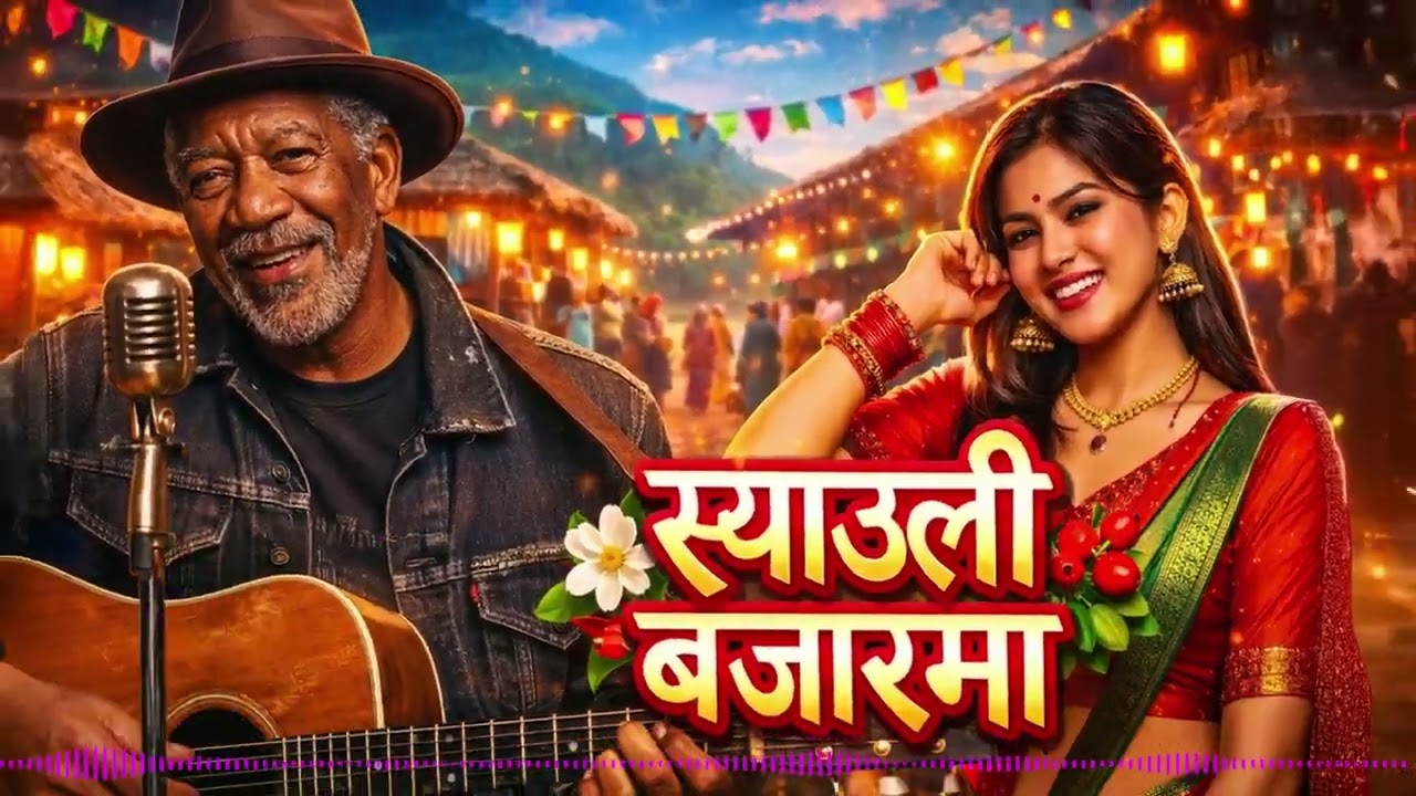 स्याउली बजारमा | Syauli Bazzar ma | Nepali AI Song remix