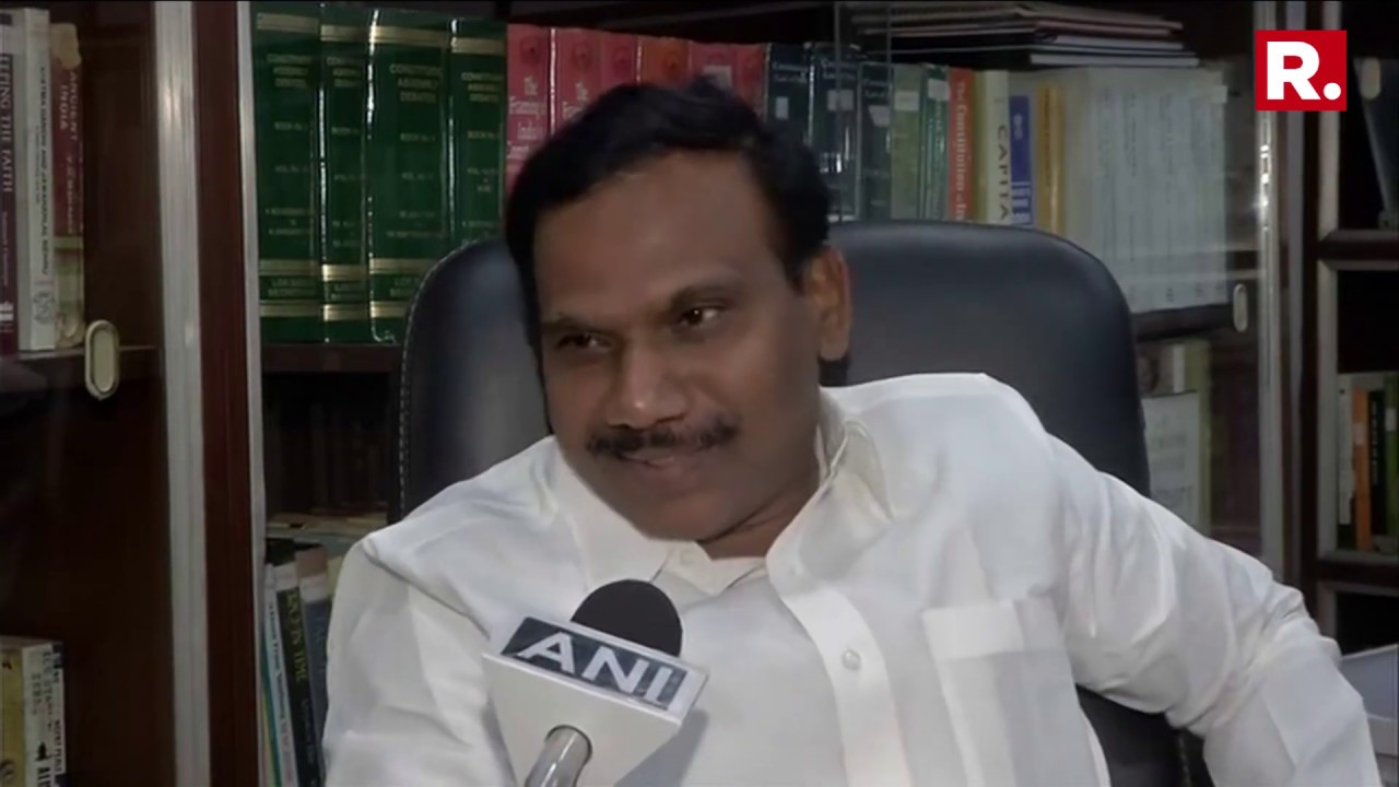 DMK's A Raja Reacts On Sadhvi Pragya's 'Godse Deshbhakt' Remark Made In Response To Him