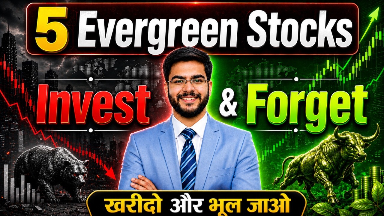 Top 5 Evergreen Growth Stocks to Invest & Forget (2026) 📈 Long Term Hidden compounders