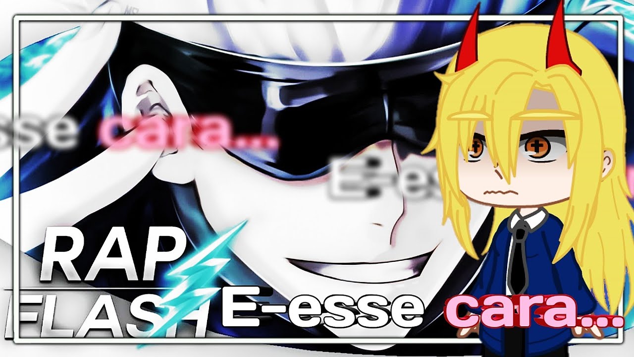 Chainsaw Man reagindo ao Rap do Gojo ( Jujutsu Kaisen ) - TEMA MEU PODER | Flash Beats (Prod. WB)