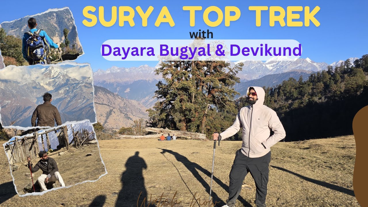 Surya Top Trek II via Dayara Bugyal & Devikund II Winter Trek II Best WInter Trek II Offbeat Trek
