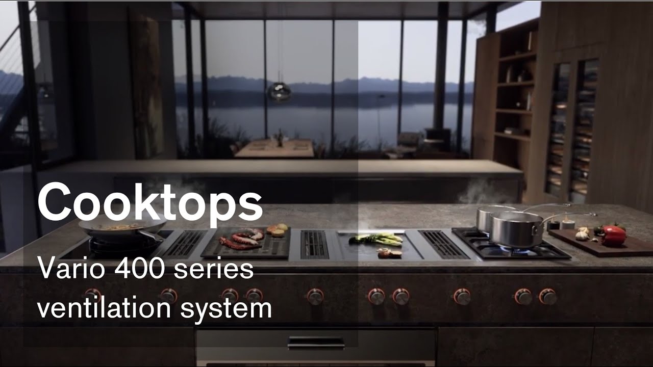 Downdraft Ventilation System with Vario Cooktops | 400 Series | Gaggenau