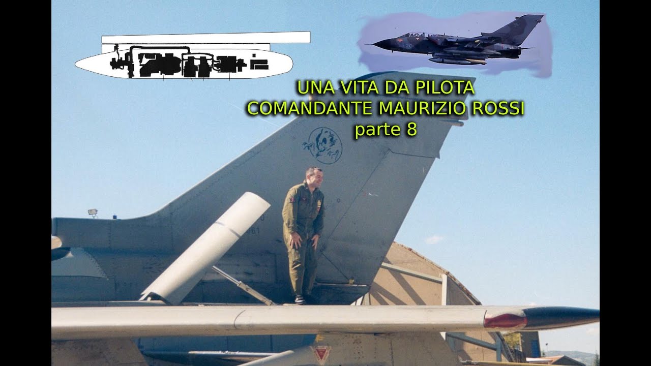MISSIONI IN BOSNIA E KOSOVO CON IL TORNADO - COMANDANTE MAURIZIO ROSSI parte 8
