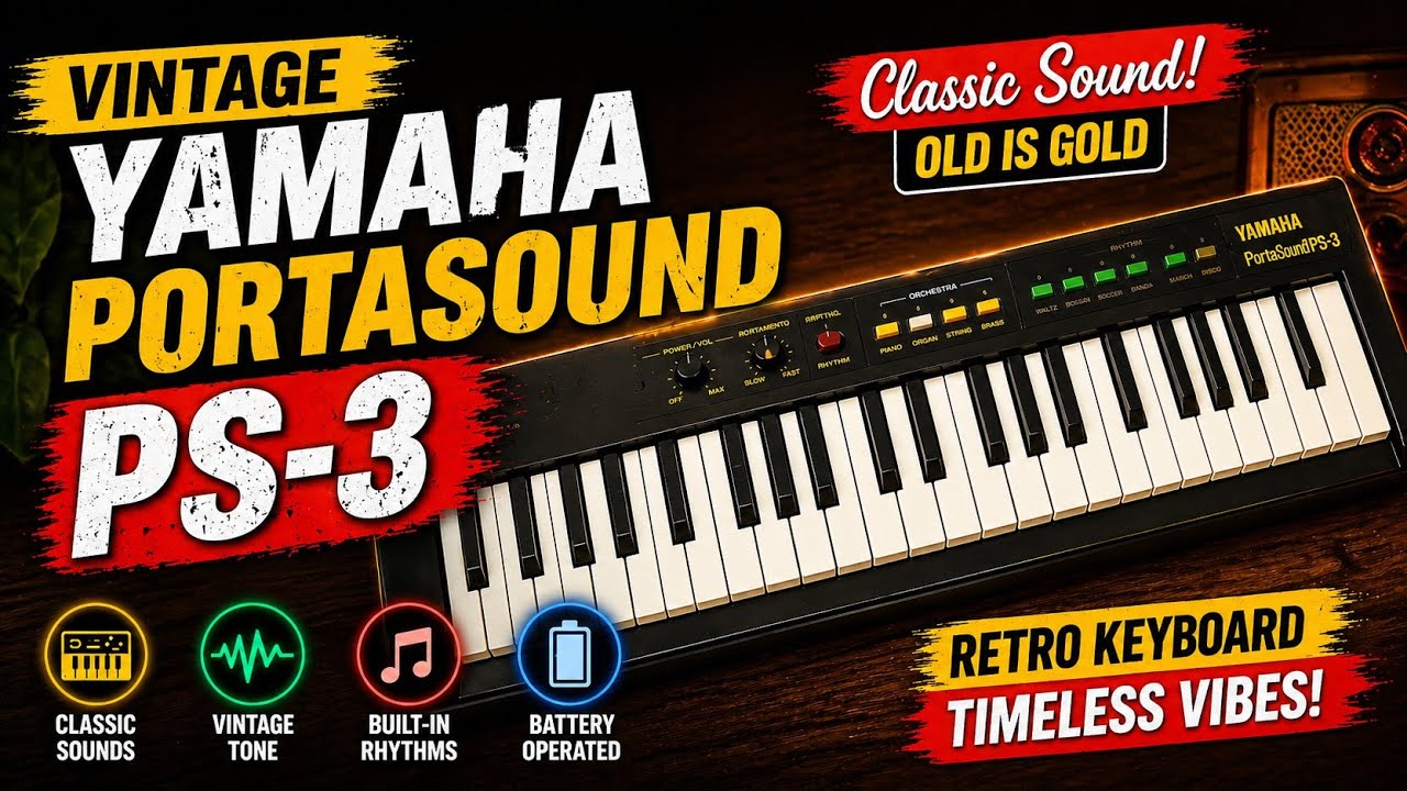 Yamaha PortaSound PS-3 || Yamaha PortaSound