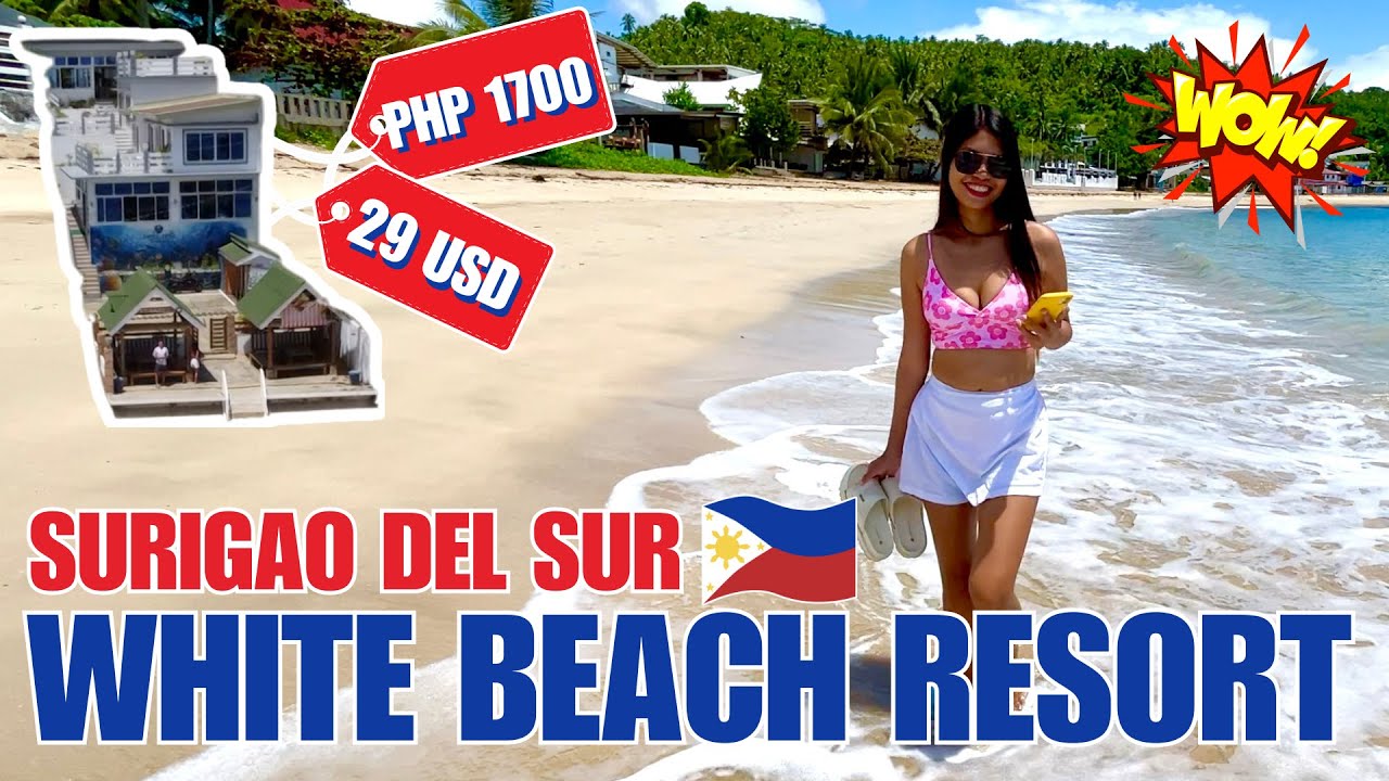 🇵🇭 Surigao Del Sur 29$ Beach Resort w/1.2 miles of sand