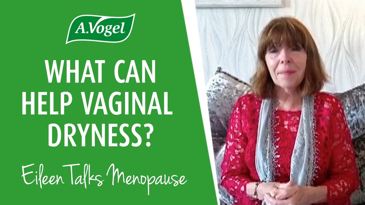 What can help vaginal dryness?