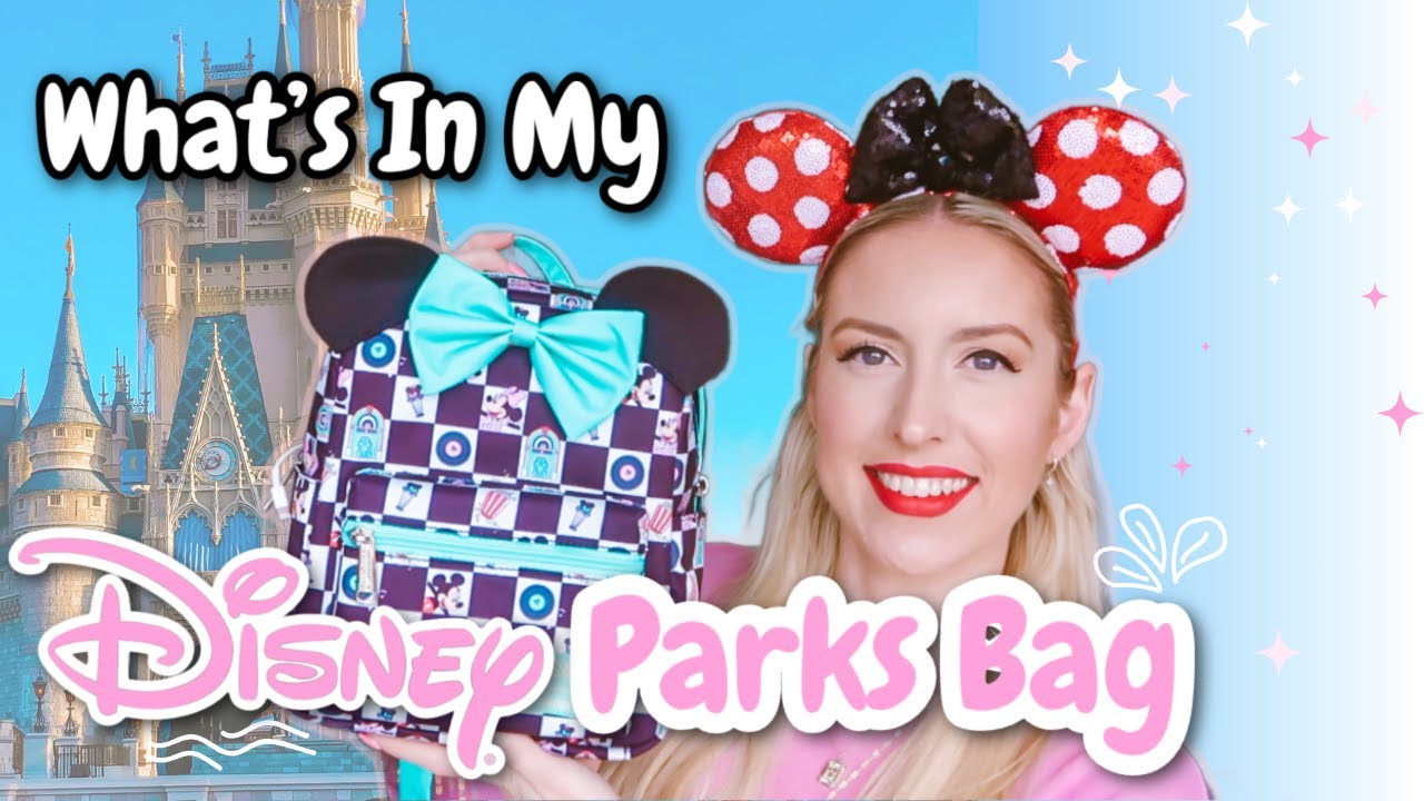 WHAT'S IN MY DISNEY WORLD PARK BAG 2024 | Park bag essentials!