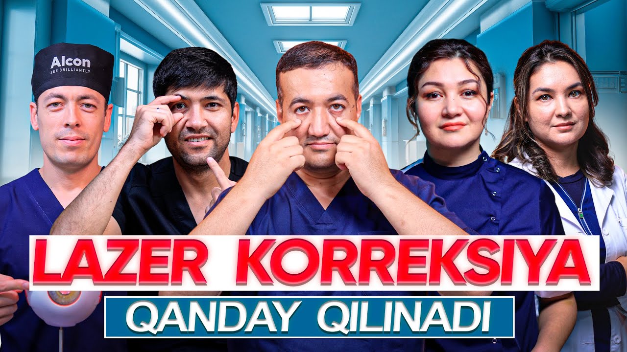 Ko‘zga lazer qildirishdan oldin bu videoni ko'ring! | Ko'z nuri klinikasi
