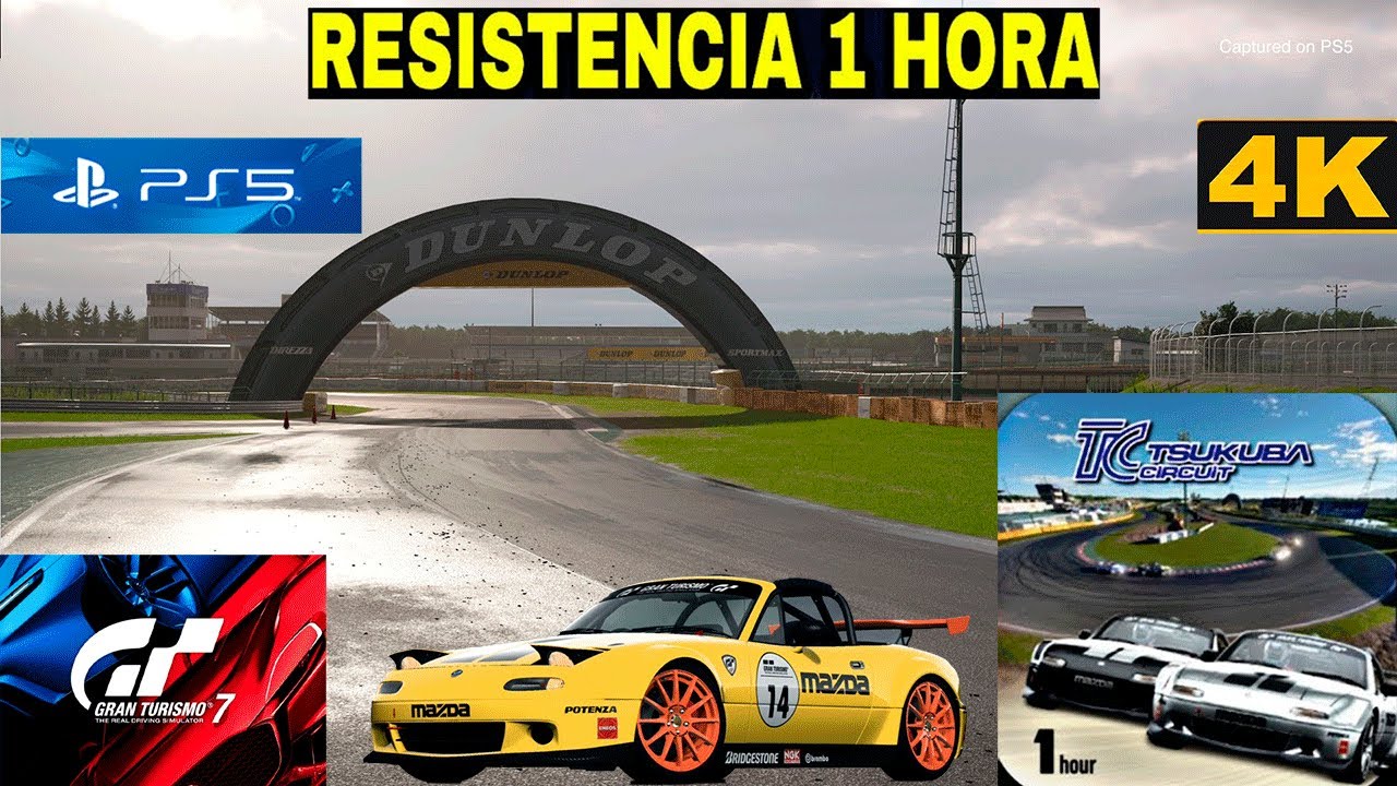 GT7 | MISIONES | CIRCUITO DE TSUKUBA  | EN PS5 Y  CON 4K