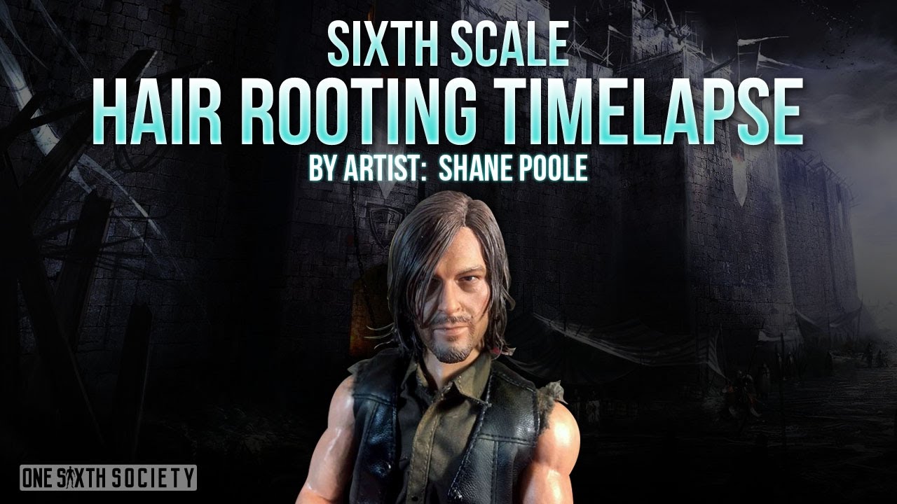 SIXTH SCALE FIGURE - ROOTED HAIR - TIME LAPSE 1