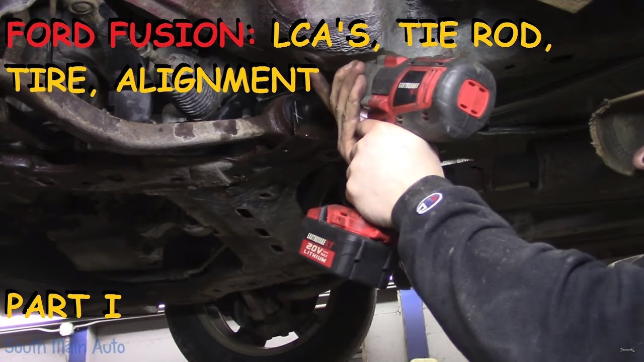 Ford Fusion: Front Lower Control Arms / Tie Rod / Tire /Alignment - PART I