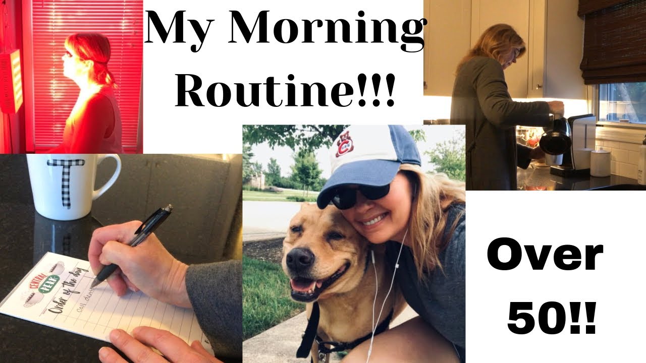 My Morning Routine!! For Over 50!