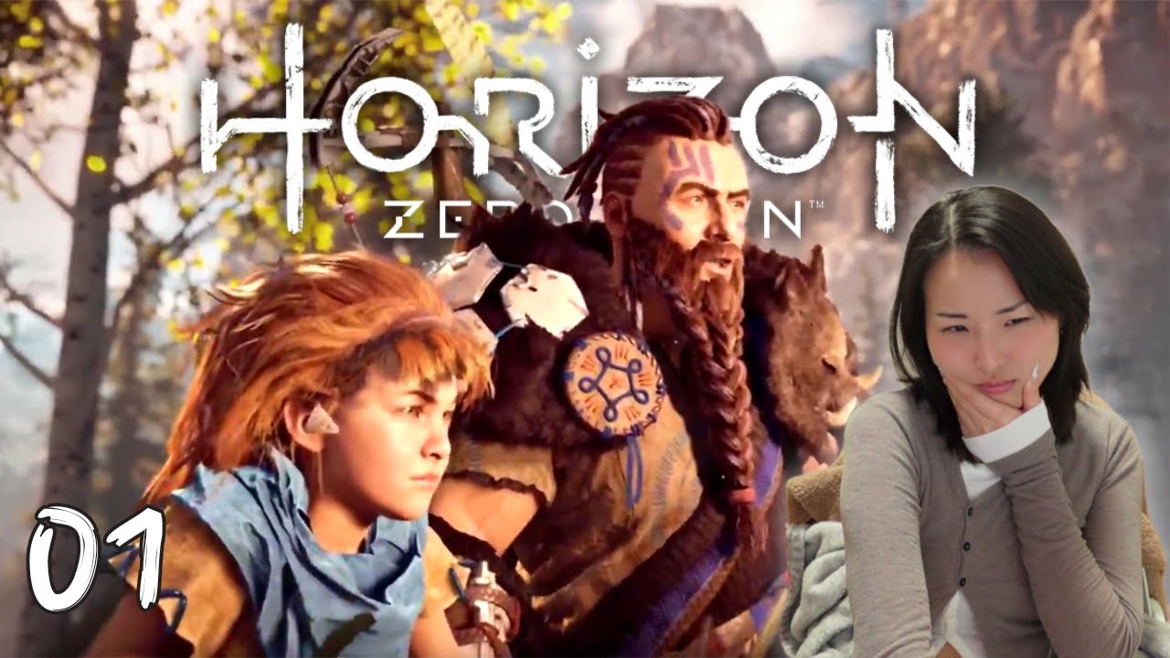 Начало нового мира... ПЛАЧ | Первое прохождение Horizon Zero Dawn | Давайте сыграем, часть 1
