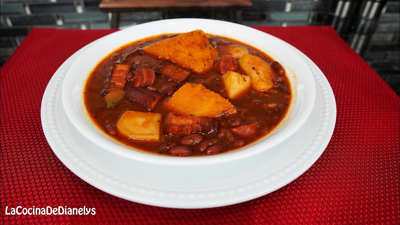 Potaje De Frijoles colorados ￼Cubano ¡Facil Y Deliciosos !