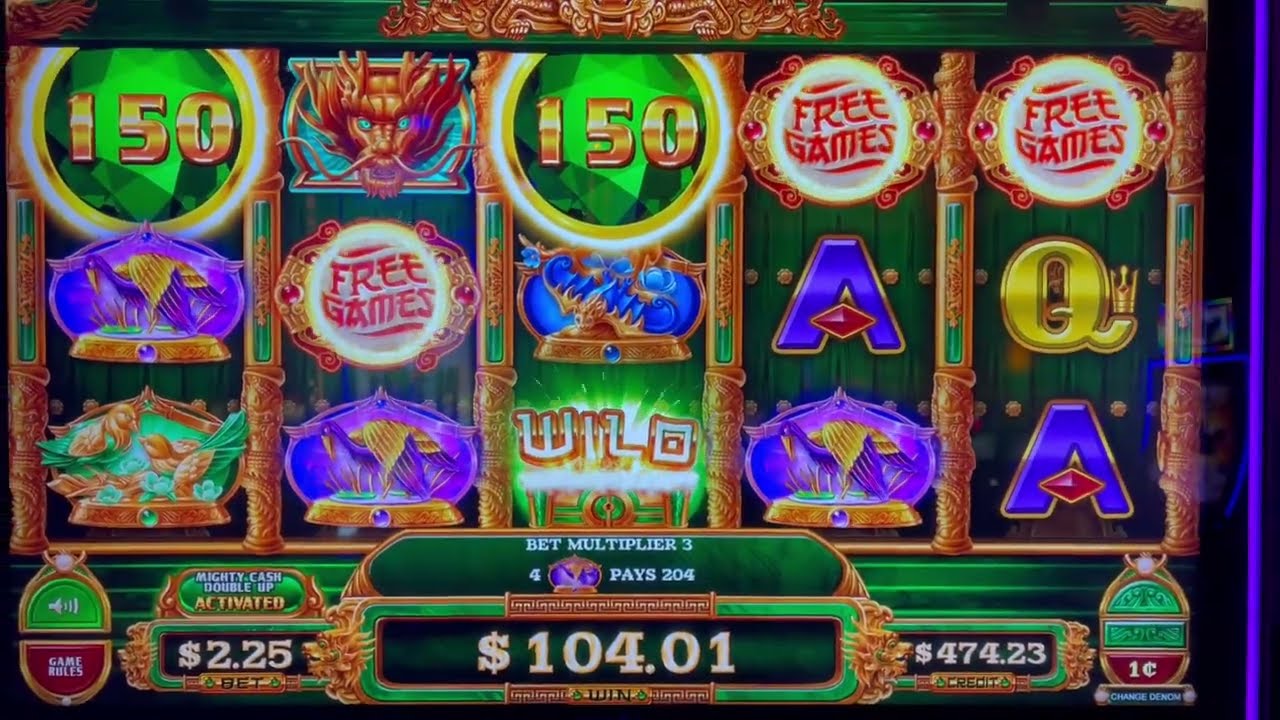 Some Pocket Change and Awesome Wins!! Playing Mighty Cash Double up!!