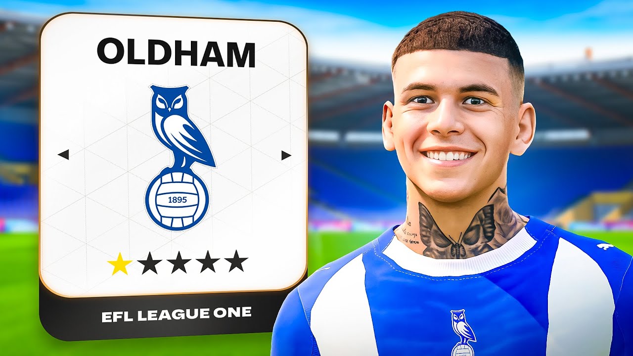 FC 26 OLDHAM - #2 BIG LAD UP TOP